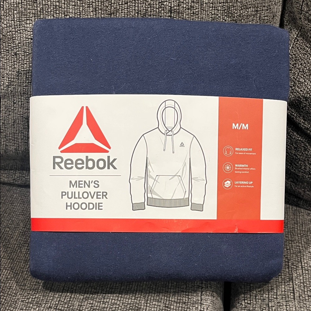 Reebok Navy Blue Hoodie